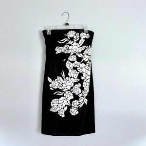 White House Black Market Strapless Dress
